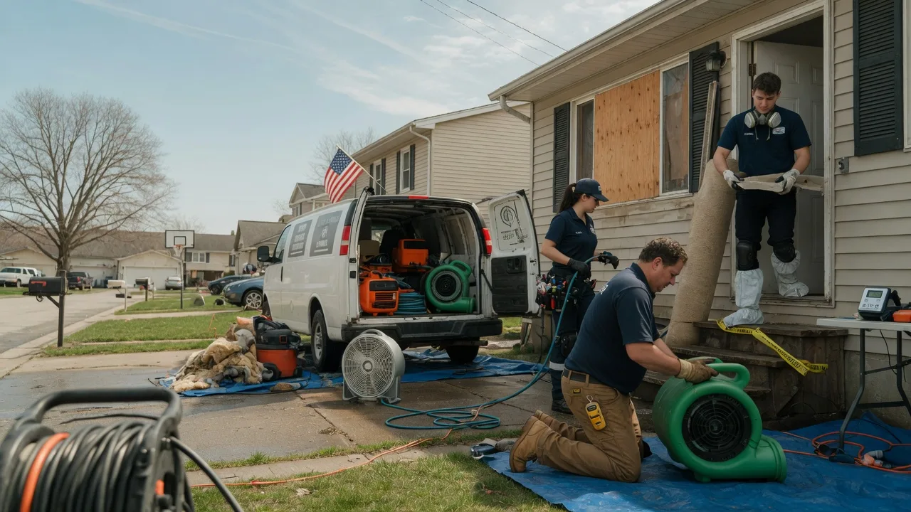 Water Damage Restoration in Mullins, SC near me